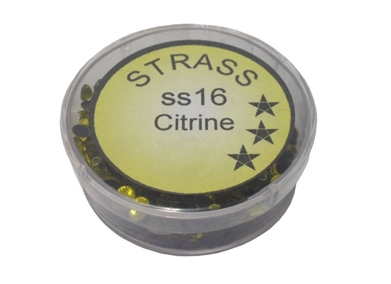 STRASS TERMOADESIVO MM.4 COL. CITRINE Sport Italia - Sport Italia