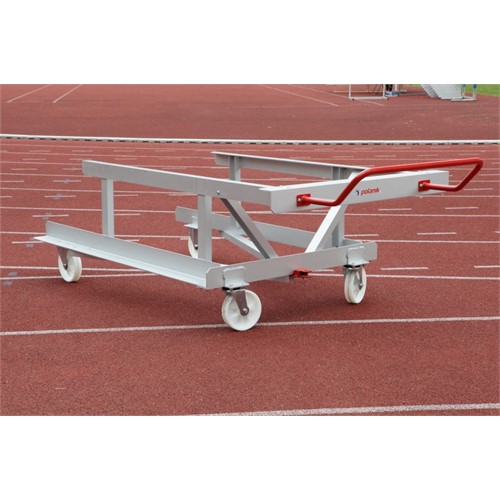 CARRELLO PORTA OSTACOLI IN ALLUMINIO PZ.30