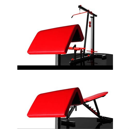 PREACHER KURL WITH CEST SUPPORT FOR MULTIUSE BENCH Sport Italia