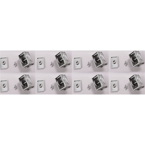 SET DI 8 AGGANCI FISSAGGIO CARROZZINA PER ATLETI PARA OLIMPICI Polanik