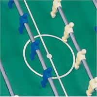 OUTDOOR TABLE FOOTBALL OPEN AIR TELESCOPIC BARS FOLDING LEGS GARLANDO