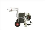 PITCH MARKER TROLLEY USING ECOLOGICAL PAINT OPERATING BY CUSTION ENGINE Sport System