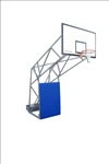 OLYMPIC BASKETBALL BACKSTOPS OUTDOOR ON WHEELS Sport System