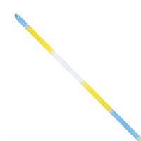 GYM RIBBON GRADATION mt.6 SAXBLUE-YELLOW-WHITE NEW FIG Sasaki