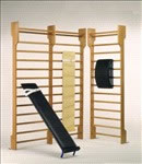 INCLINE BOARD FOR ABDOMINAL EXERCISES ON WALL BAR Sport Italia