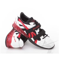 WEIGHTLIFTING SHOES WHITE RED DO-WIN