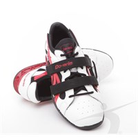 WEIGHTLIFTING SHOES WHITE RED DO-WIN
